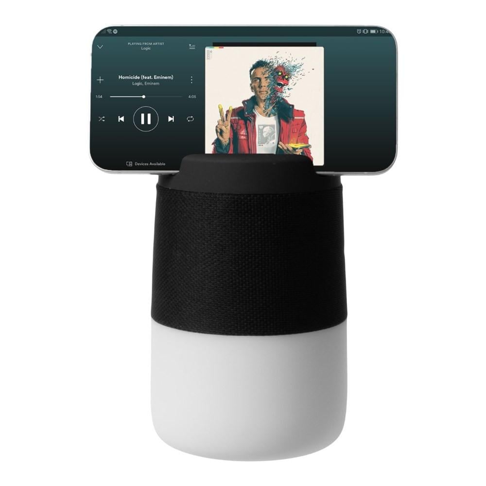 Brainz Tunes Led Speaker met telefoonhouder - NIEUW