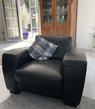 Lederen fauteuil