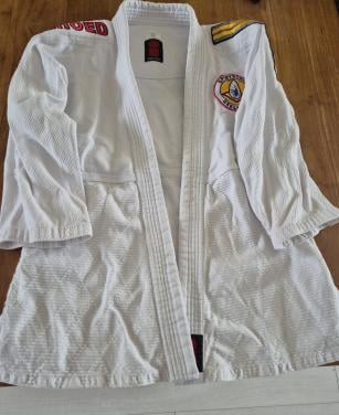 Geelhoed judopak (wit) maat 160