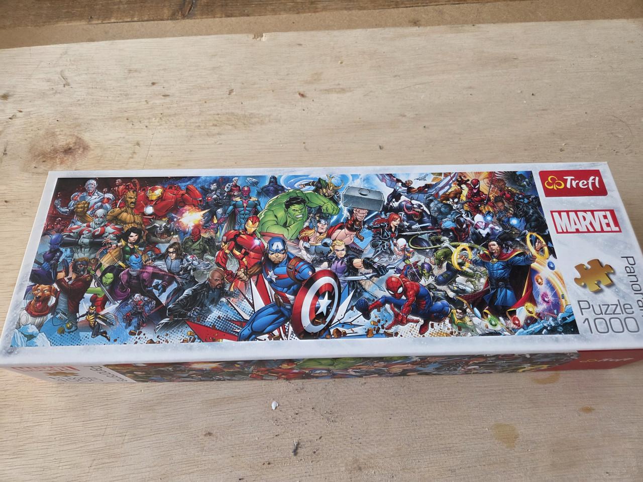Marvel puzzel 1000 stukjes (compleet)
