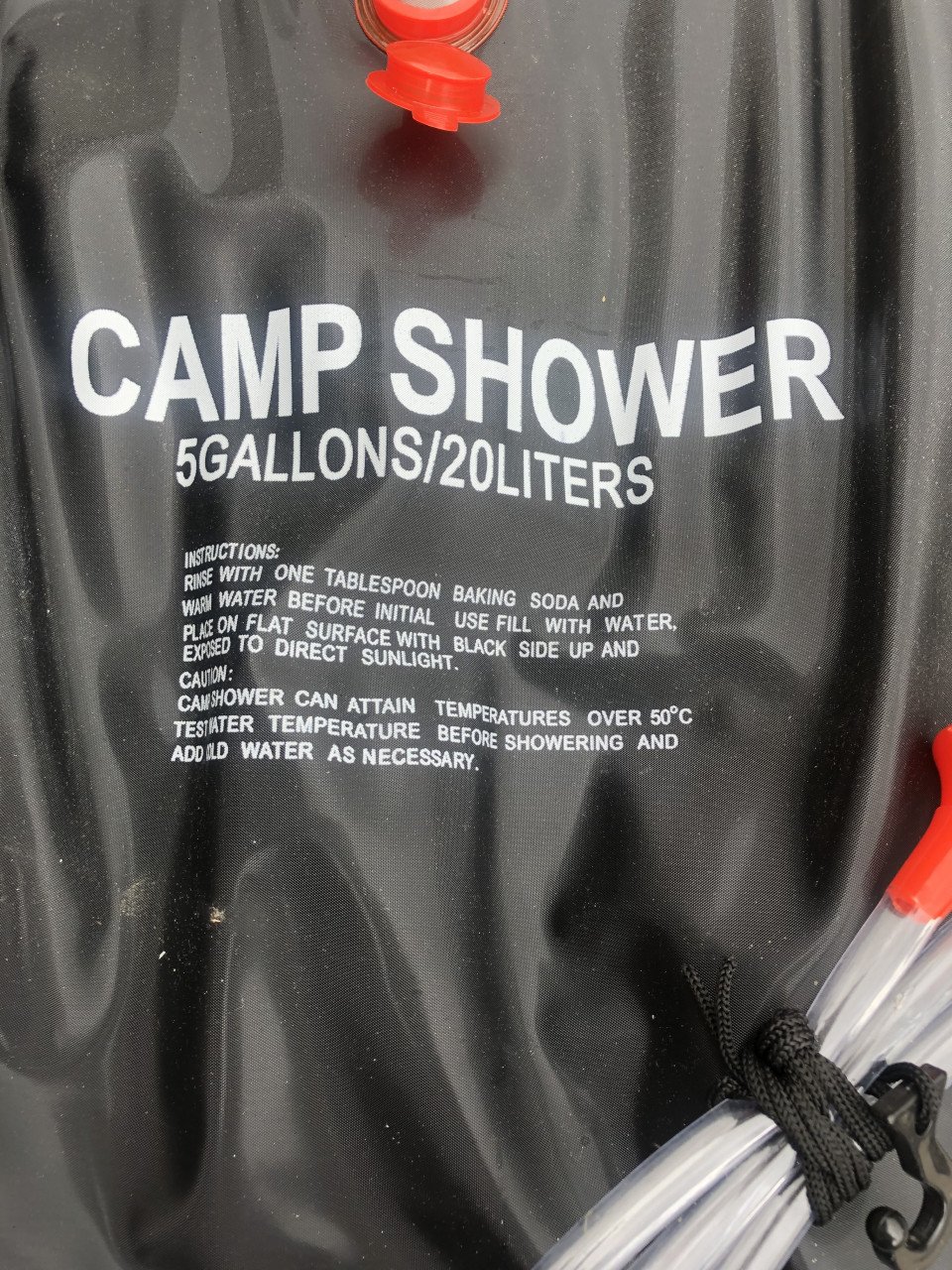 Solar shower 20 liter
