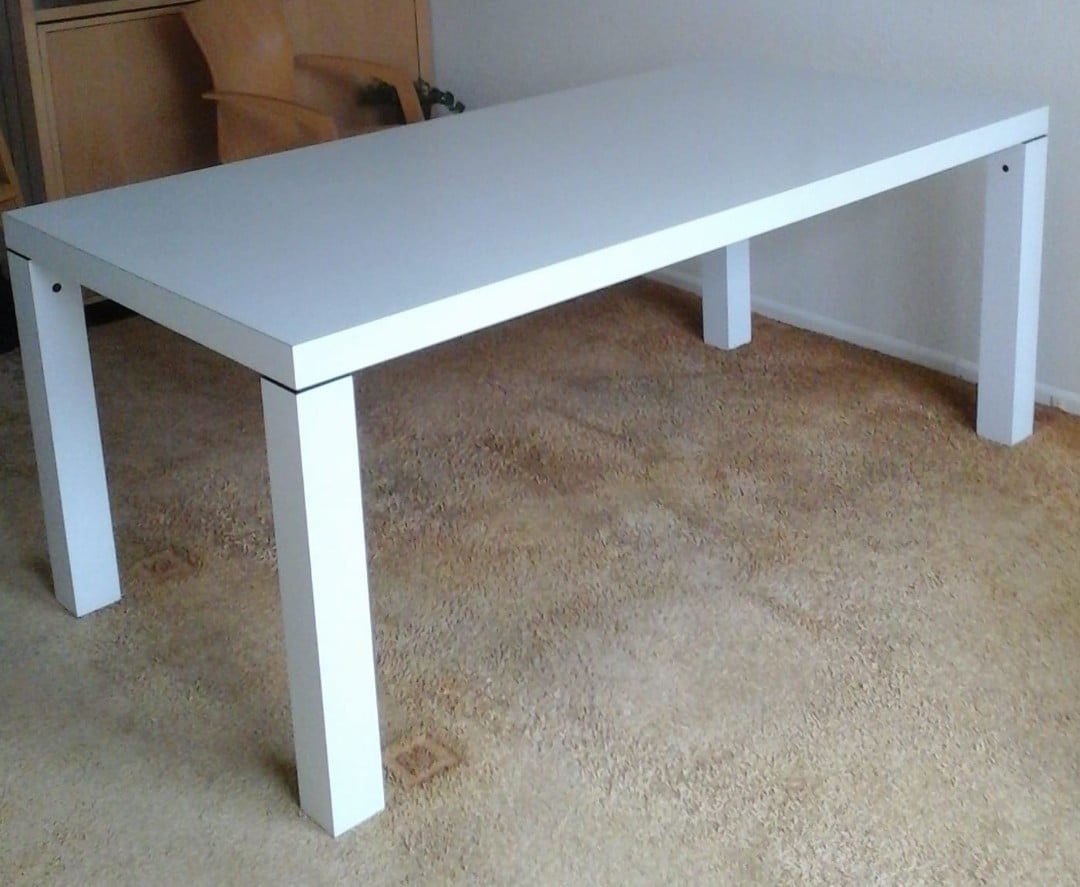 Eettafel met 4 stoelen