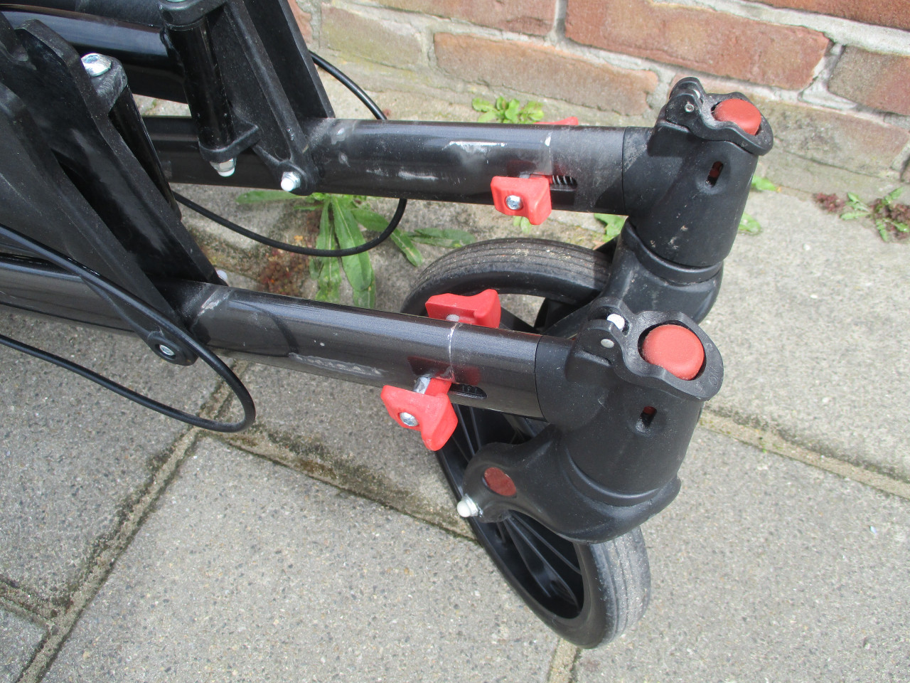 Meervoudig opklapbare rollator te koop