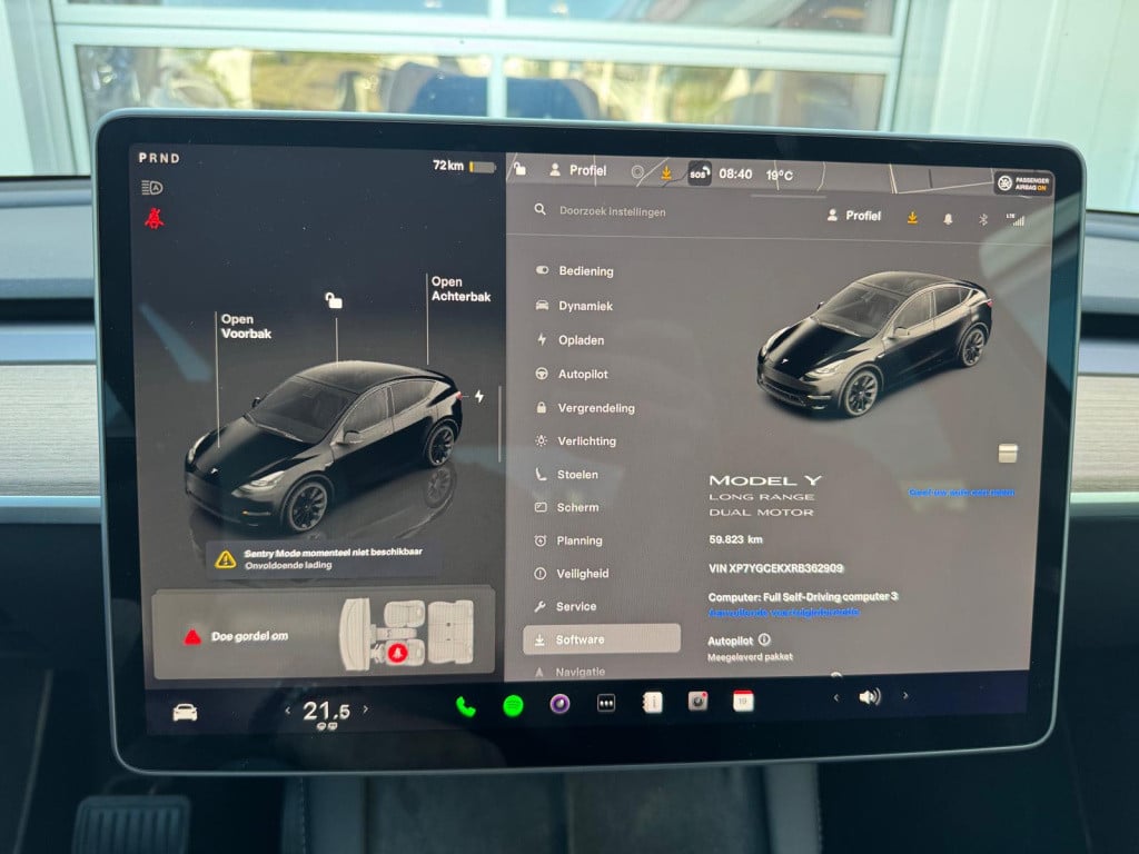 Tesla Model Y long range awd 75 kwh