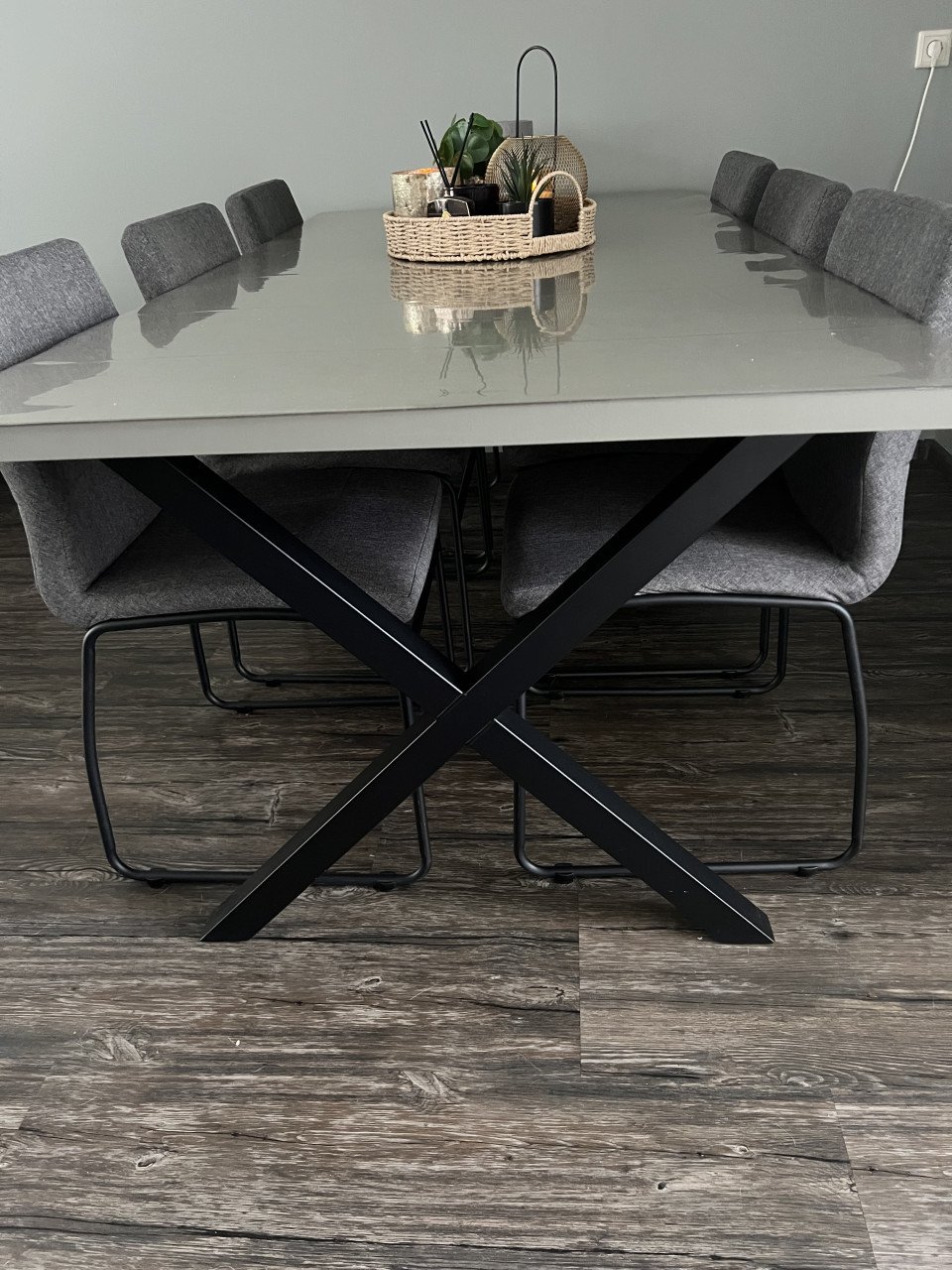 Eettafel 200x100 (uit rookvrij huis !)