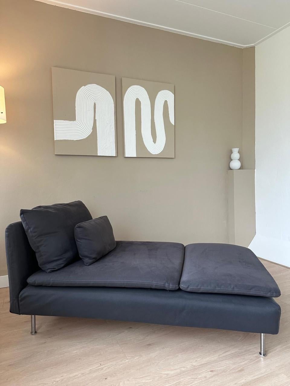 IKEA Söderhamn chaise longue · nauwelijks gebruikt