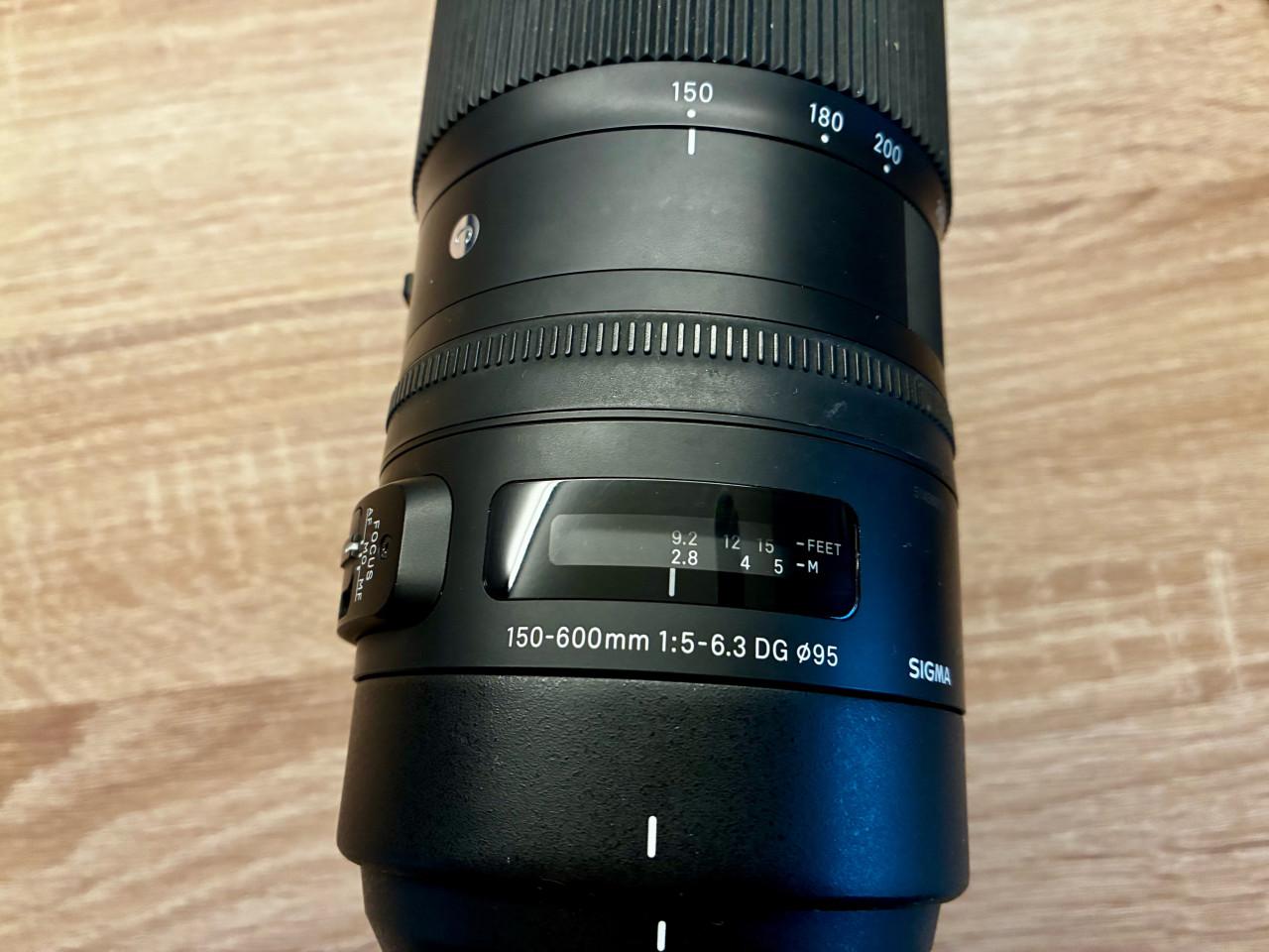 Sigma telelens voor Nikon