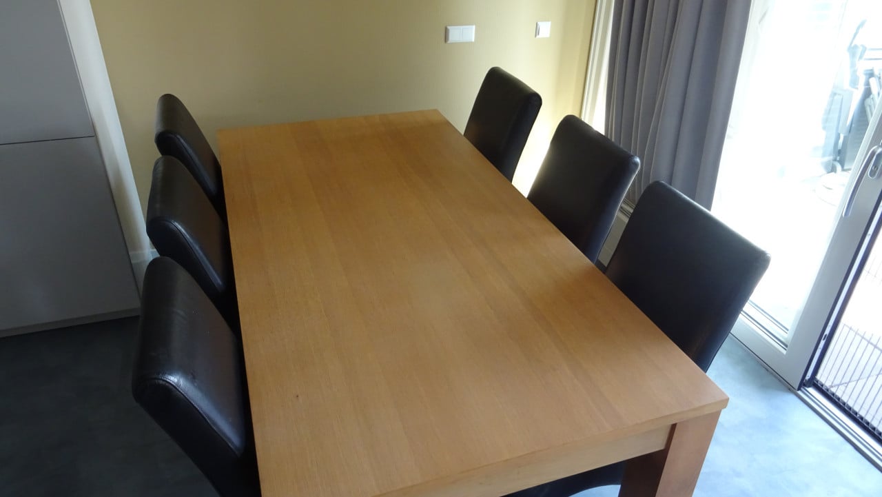 Eethoek +6 stoelen
