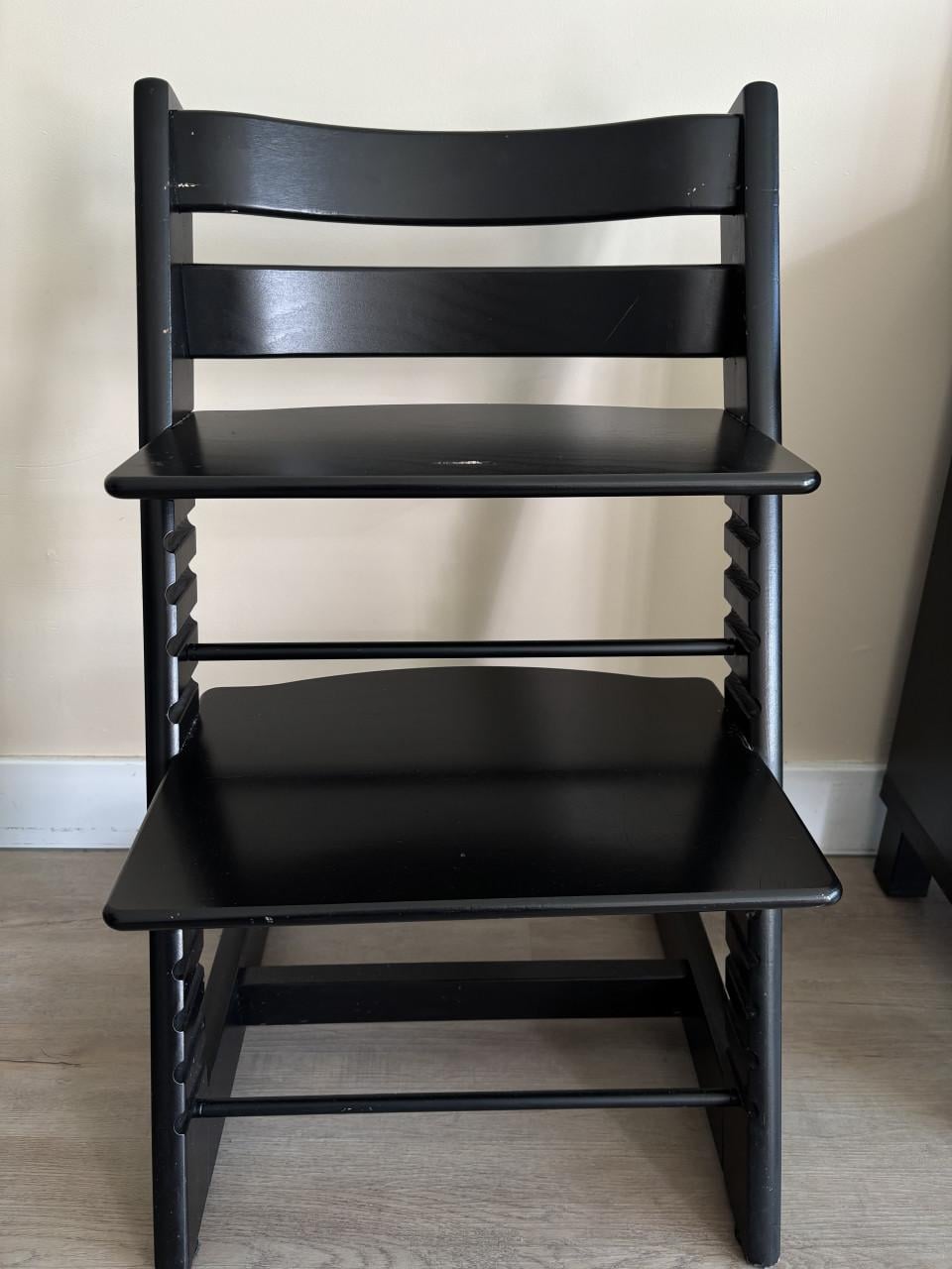 Stokke Tripp Trapp stoel zwart