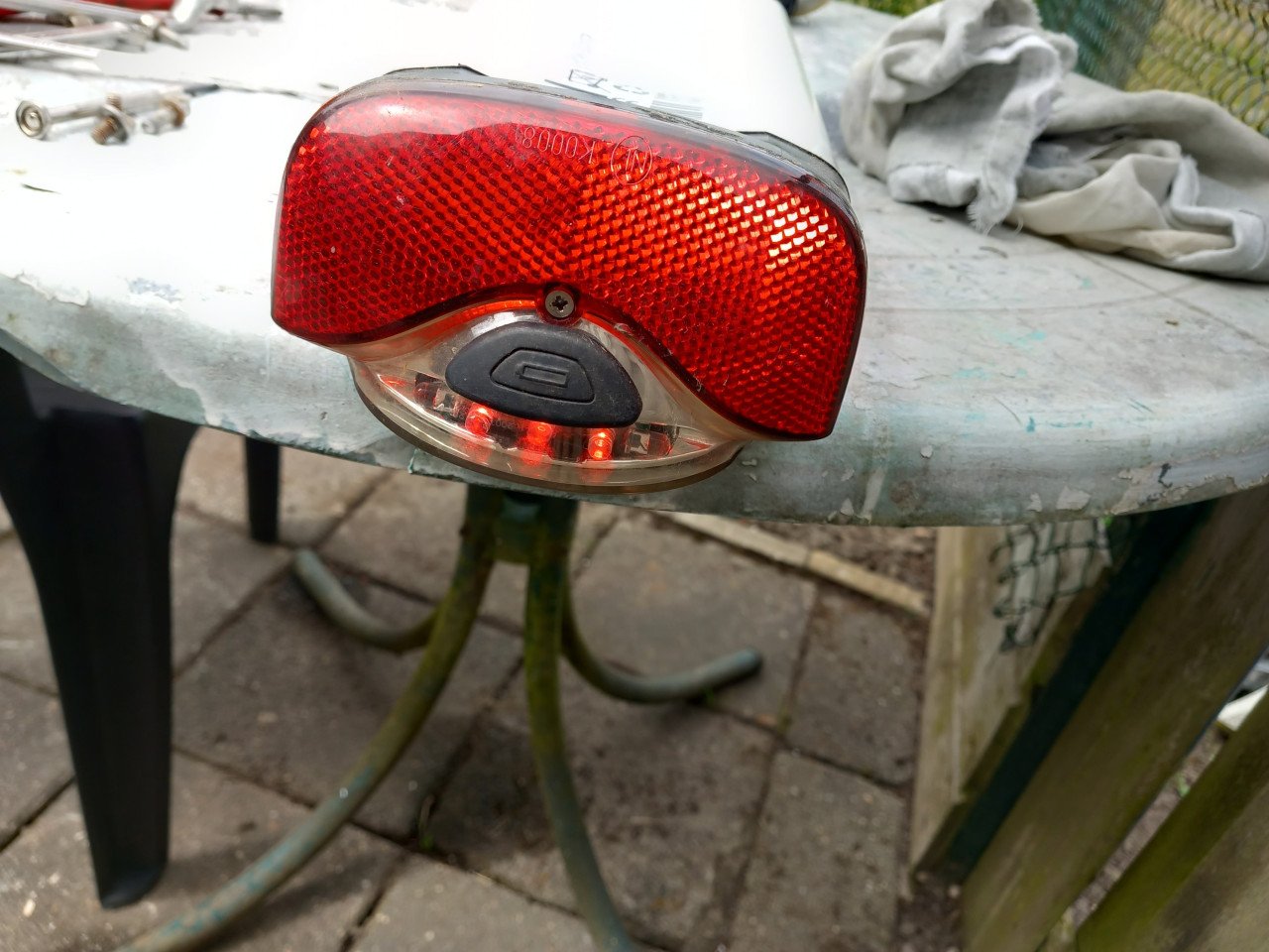 Gazelle motor en 2 accu,s