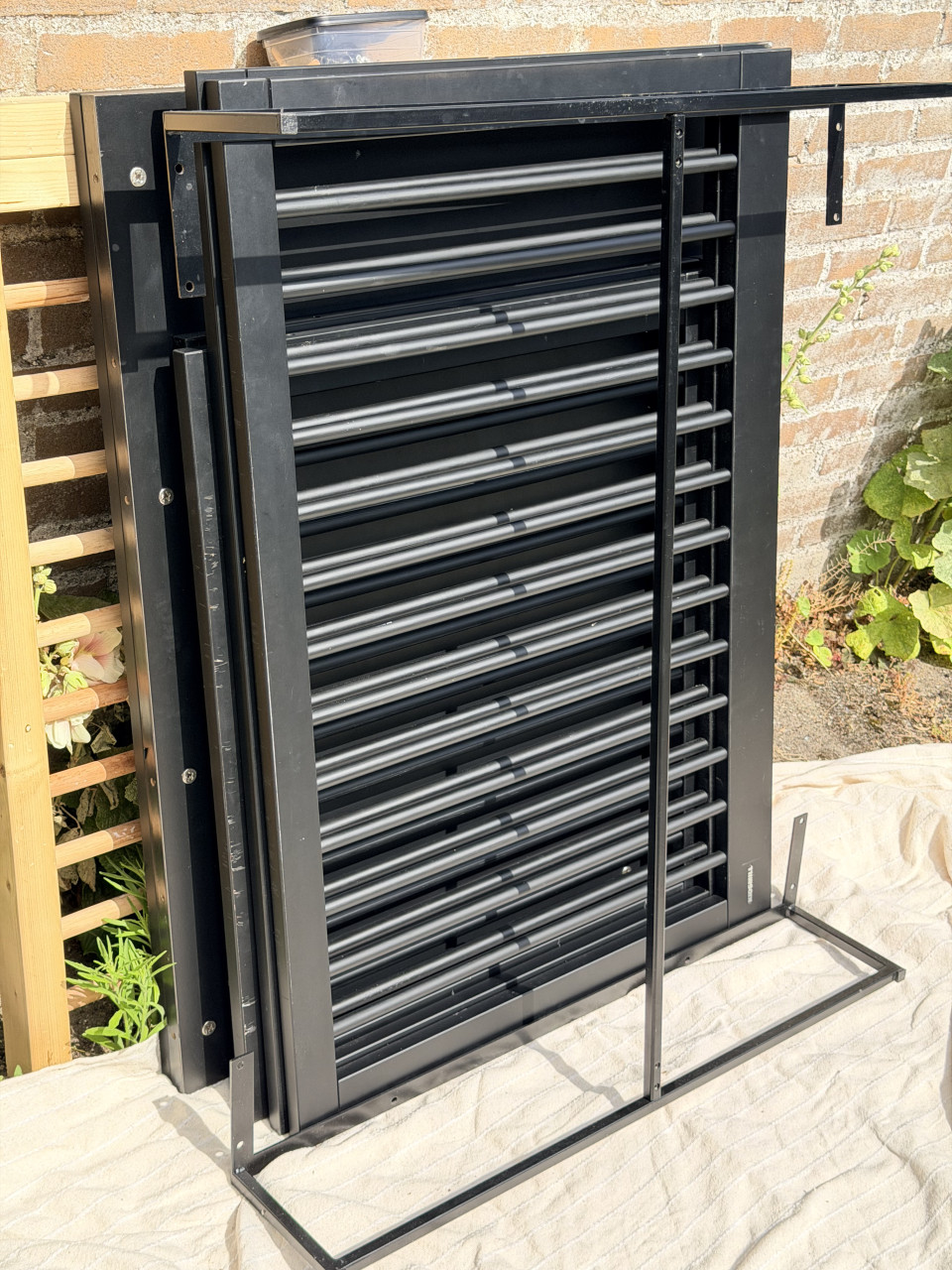 Kidsmill box zwart gedemonteerd
