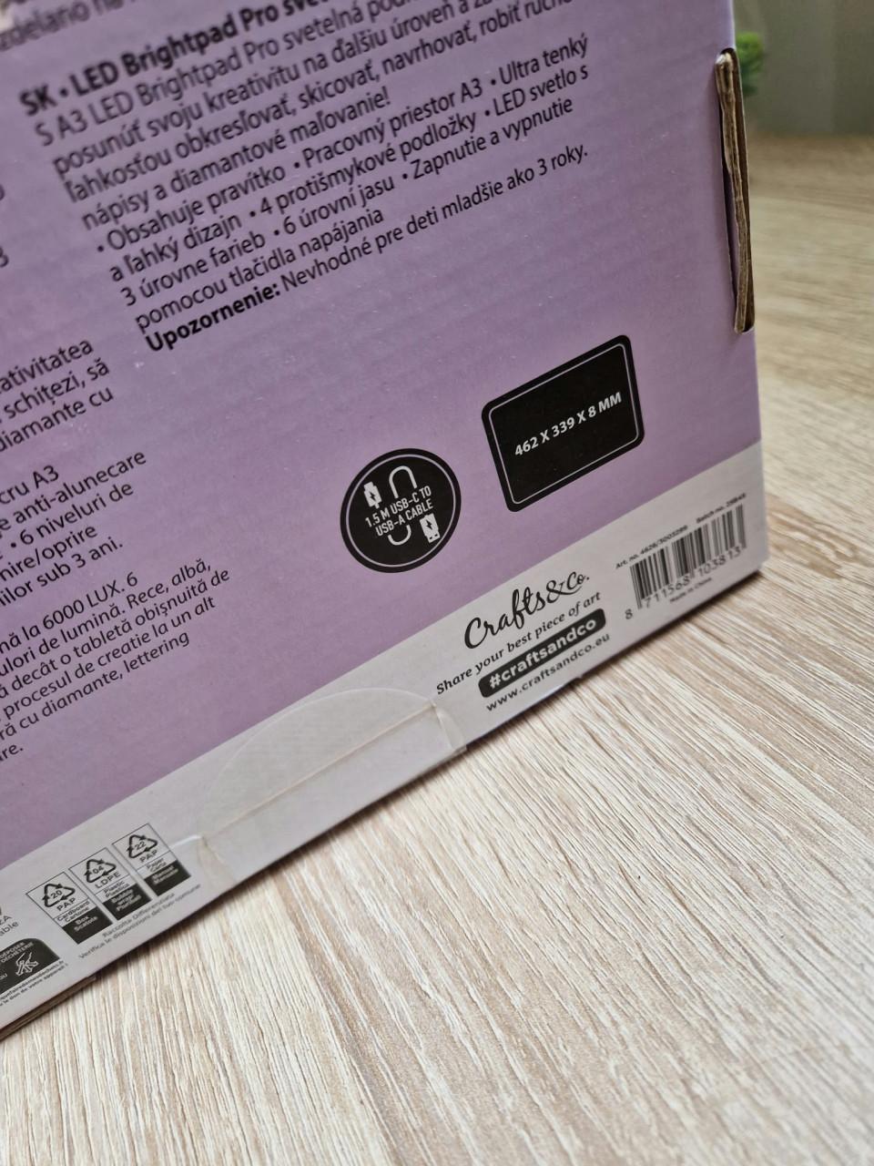 LED brightpad PRO - tekentablet