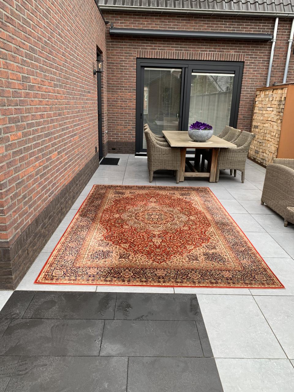 ❣️Super Leuk Sfeervol Vintage Vloerkleed❣️Keshan❣️Zuiver Scheerwol❣️