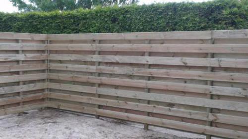 TUINPLANKEN - SCHUTTINGPLANKEN  GEIMPREGNEERD DIKTE 16 MM BREEDTE 14CM.