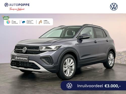 Volkswagen T-cross life edition 1.0 tsi 85 kw / 116 pk suv 7 versn. d
