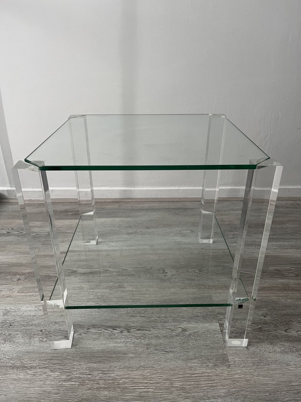 Bijzettafel glas