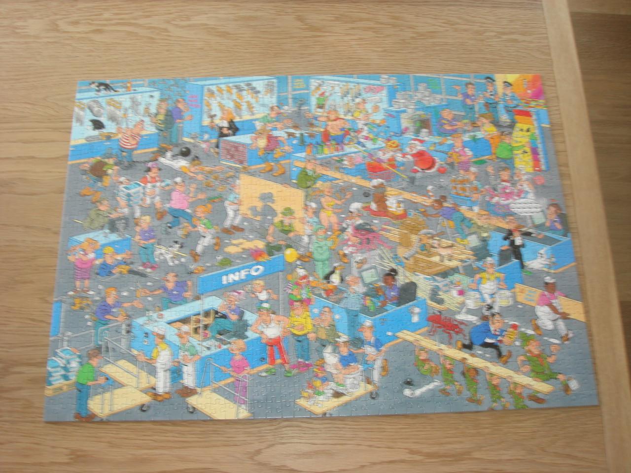 Te koop Complete Jan van Haasteren puzzel De verbouwing / De bouwmarkt