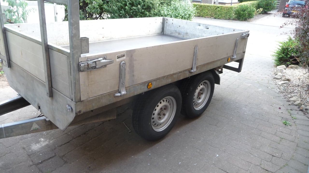 TE KOOP PLATEAUWAGEN met KENTEKEN merk VERDONK