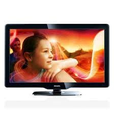 Philips 32 inch (82 cm) LCD TV, type 32PFL7404, geheel compleet op voet