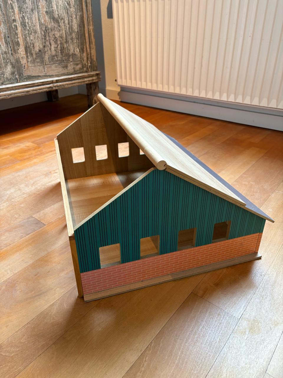 Kids Globe Landbouwloods - Houten Speelgoed Schuur