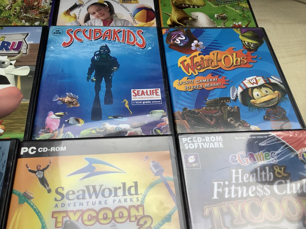 Pc spellen te koop aangeboden. Los of alles voor €15,00. Zie omschrijving.