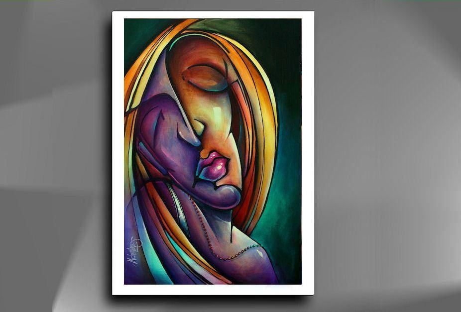 " Mary " Prachtige Giclee van Michael Lang
