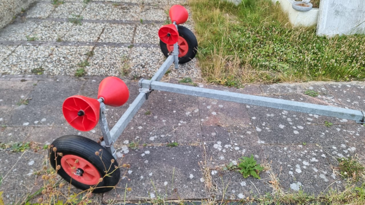 Kalf strand / hand / haven trailer