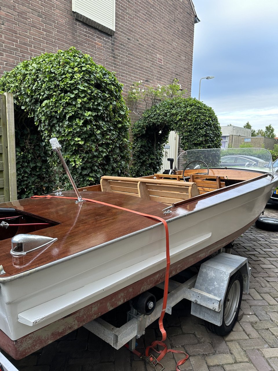 Vintage boot te koop