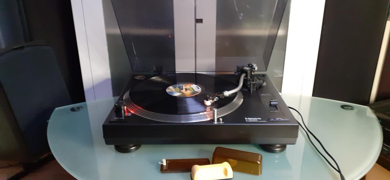 Lenco l-400bk proffesionele draaitafel direct drive