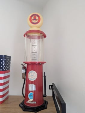 Vintage benzinestation