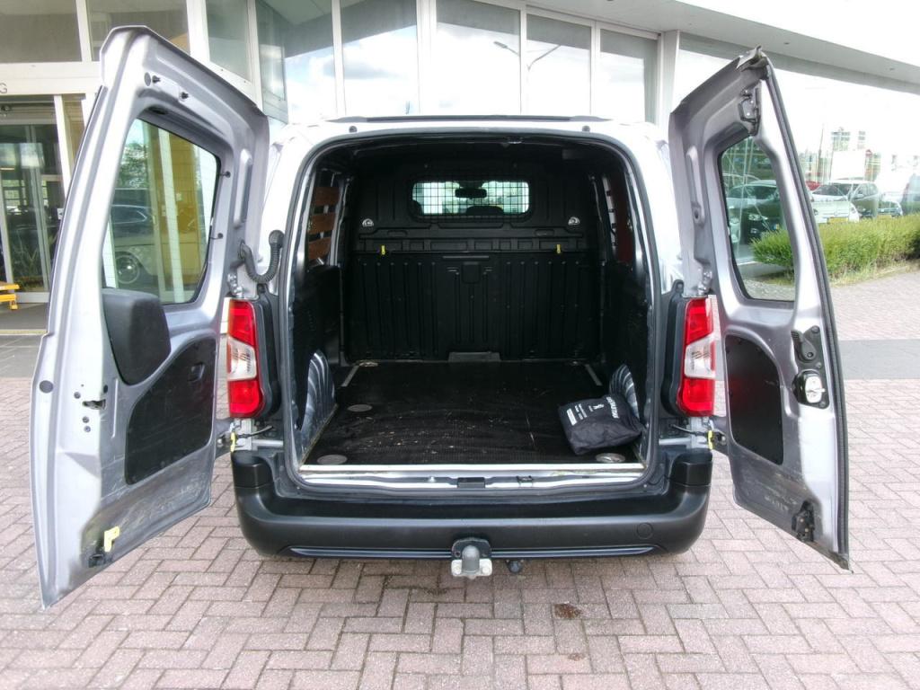 Peugeot Partner 1.5 bluehdi 75 airco, trekhaak, 3-zits