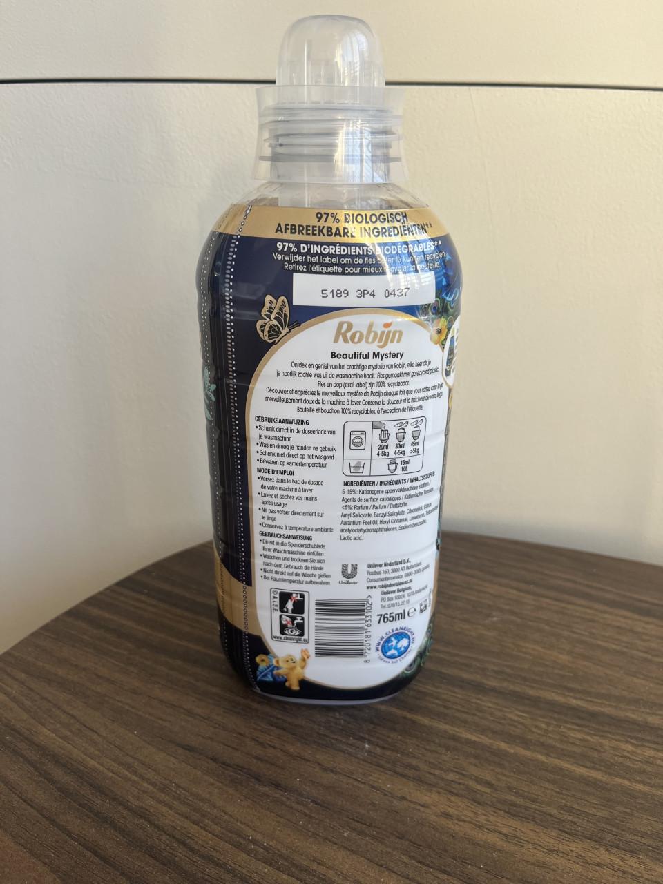 5x Robijn wasverzachter Beautiful Mystery – nieuw