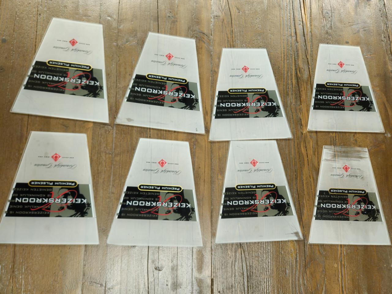 Keizerskroon  plexiglas voor in lantaarn