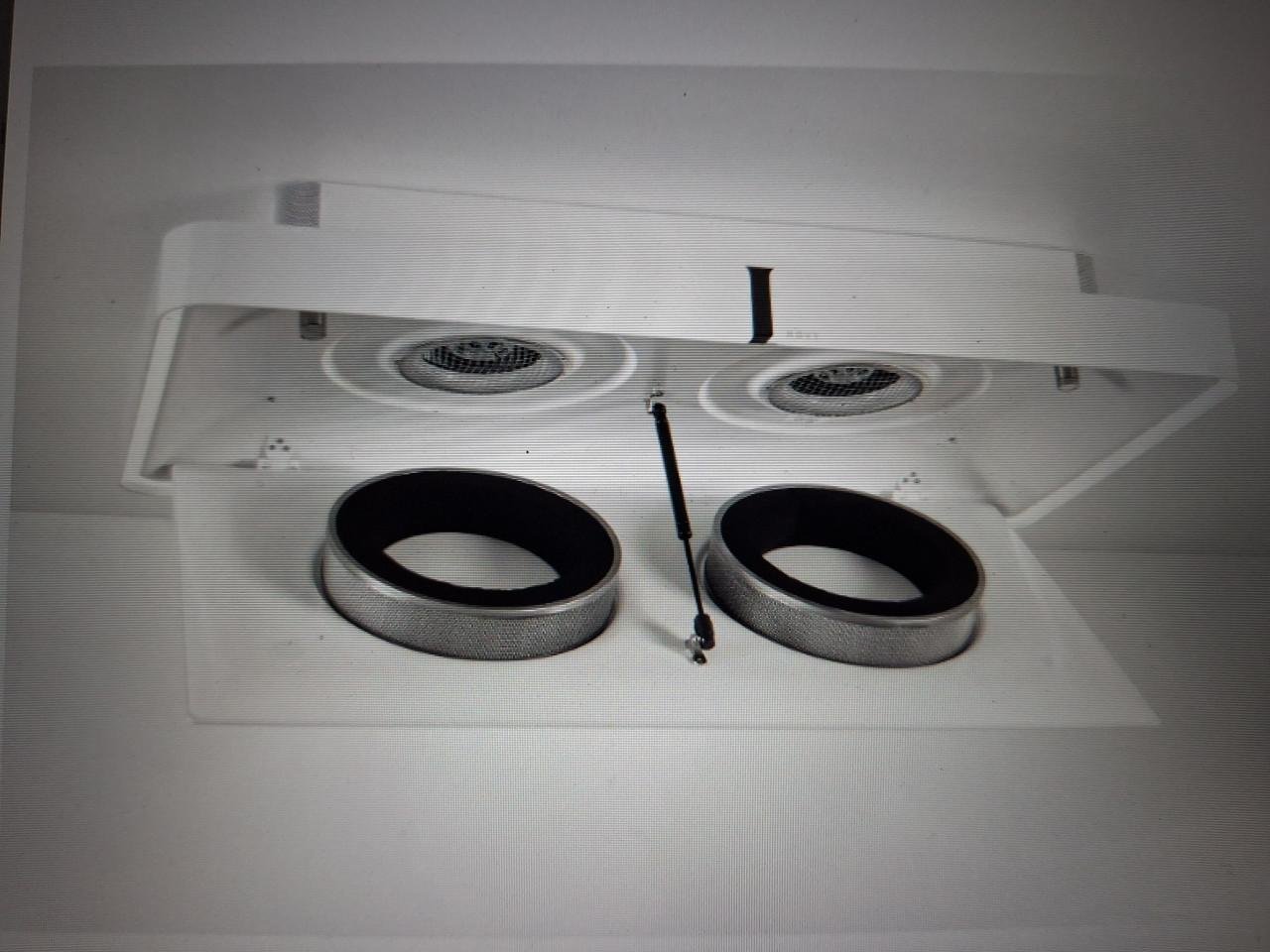 MIELE KM3054 gas-op-glas 5-pits kookplaat + NOVY 230 eiland-afzuigkap NIEUW