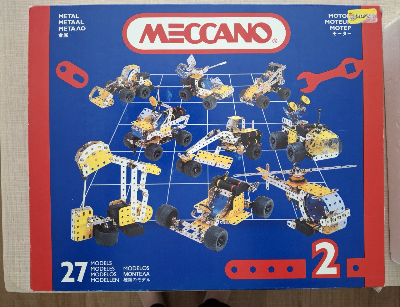 Vintage doos Meccano