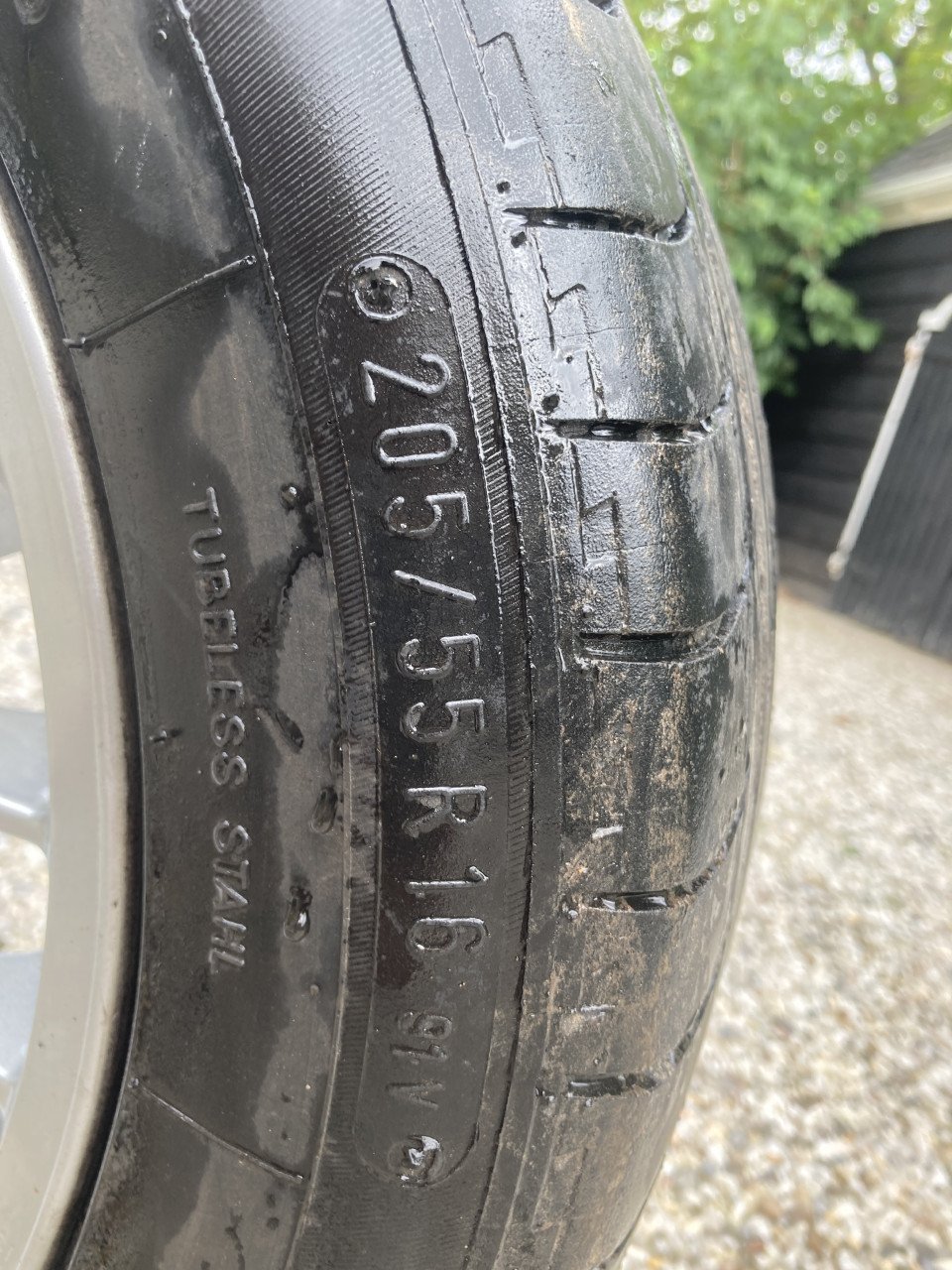 Originele BMW wielen style 42 met banden voor E36, E46 e.a.