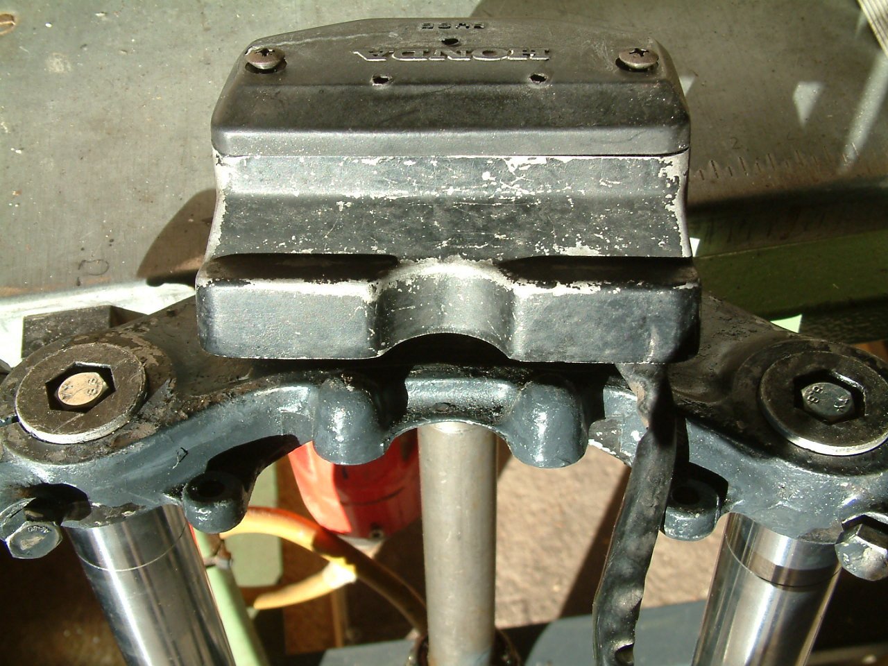 Voorvork honda cb  35 mm  incl kroonstuk