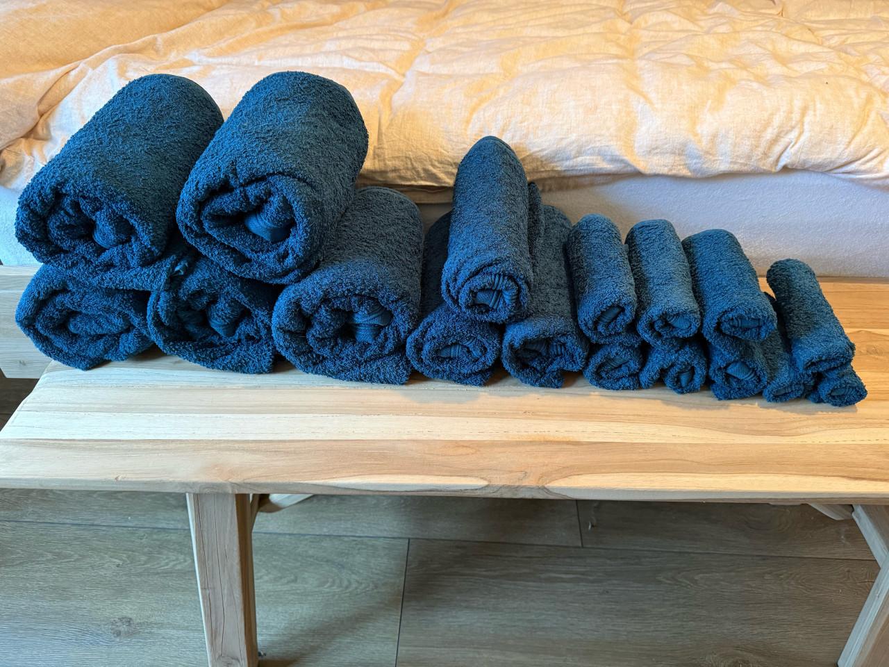 Handdoekset 17 delig