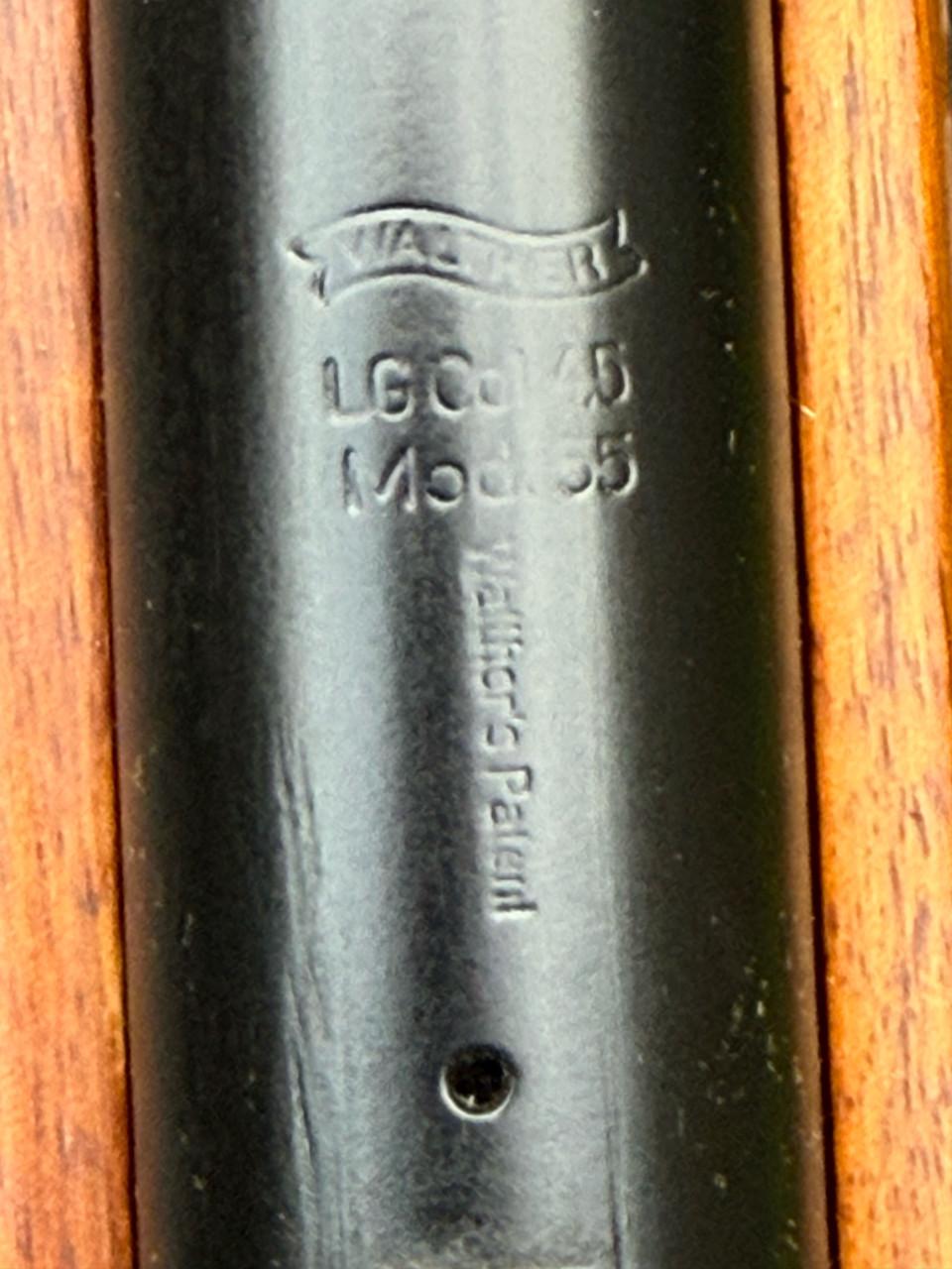 Luchtbuks 4,5 mm Exclusief mooie Walther.