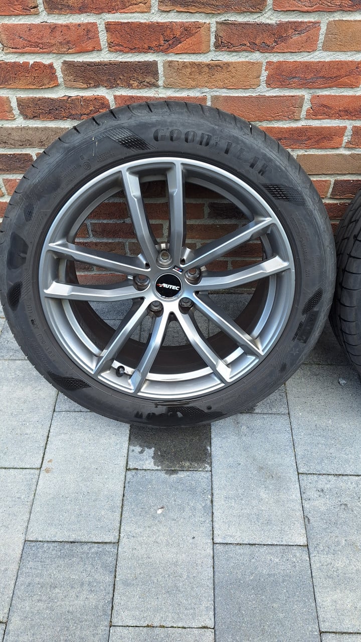 4 velgen BMW + 3 banden