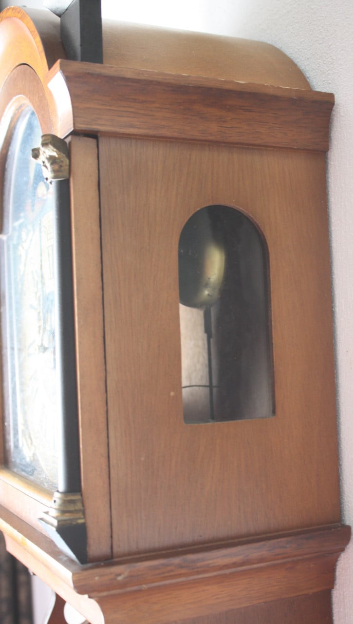 Vintage wandklok goed werkend