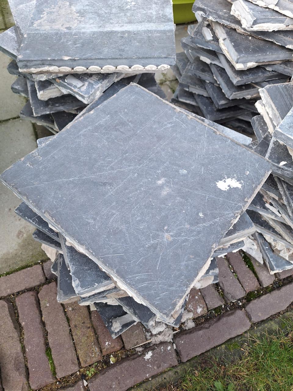 Getrommelde hardstenen tegels