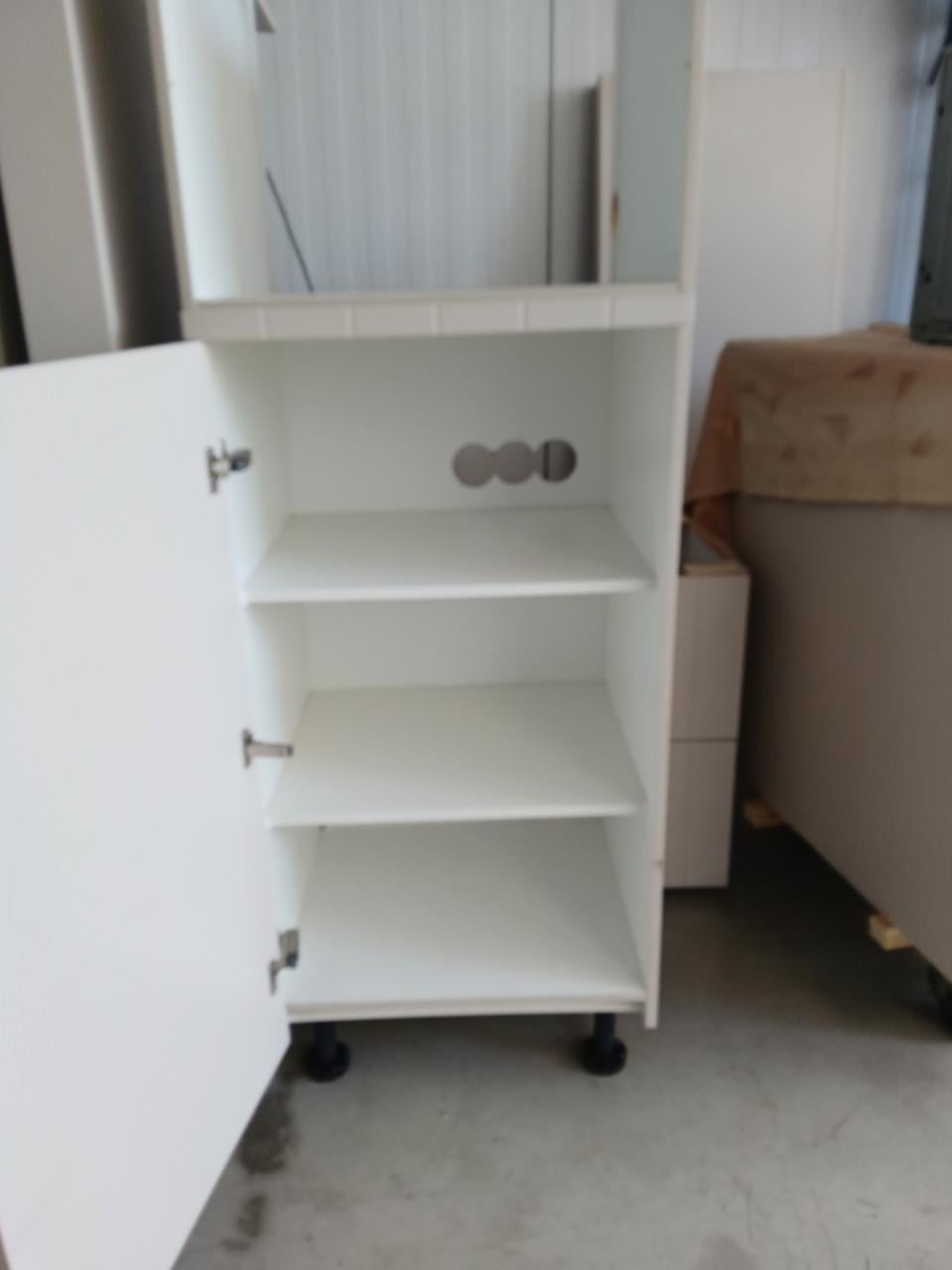 Landelijke keuken creme in modules combi oven,inductie kookpl,stoomoven e.d