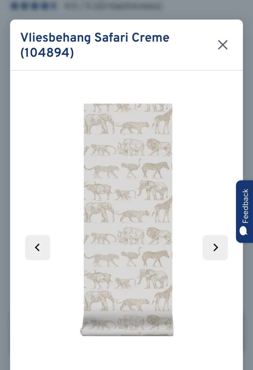 Safari behang