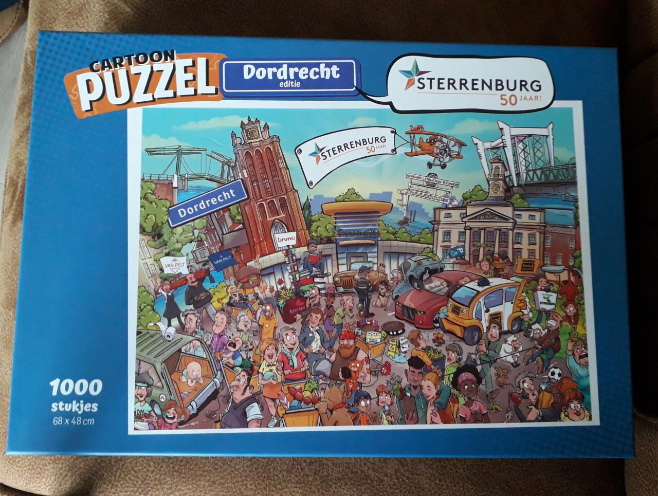 Cartoon Puzzel. Dordrecht editie.