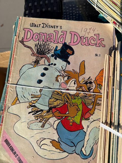 Donald Ducks verschillende jaren variërend ’67 tot ’86