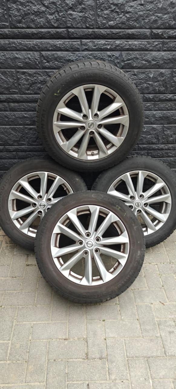 Velgen en winterbanden Nissan Qashqai J11 2014 en andere modellen
