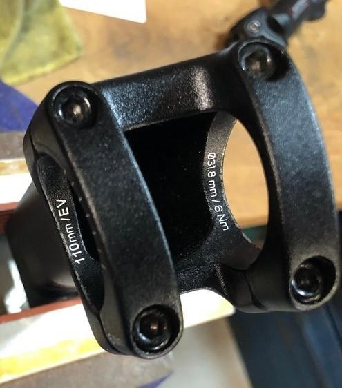 Verschillende stuurpennen in 100 en 110 mm