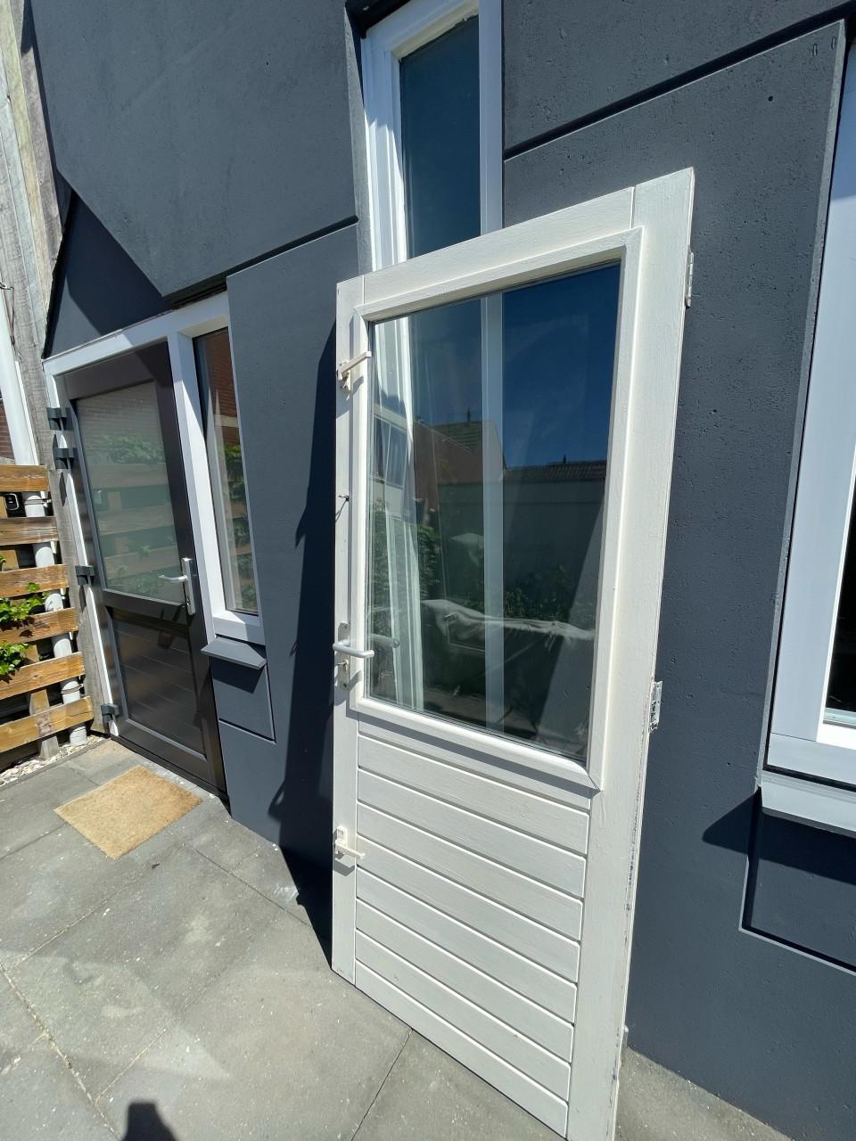 Tuindeur hardhout dubbelglas