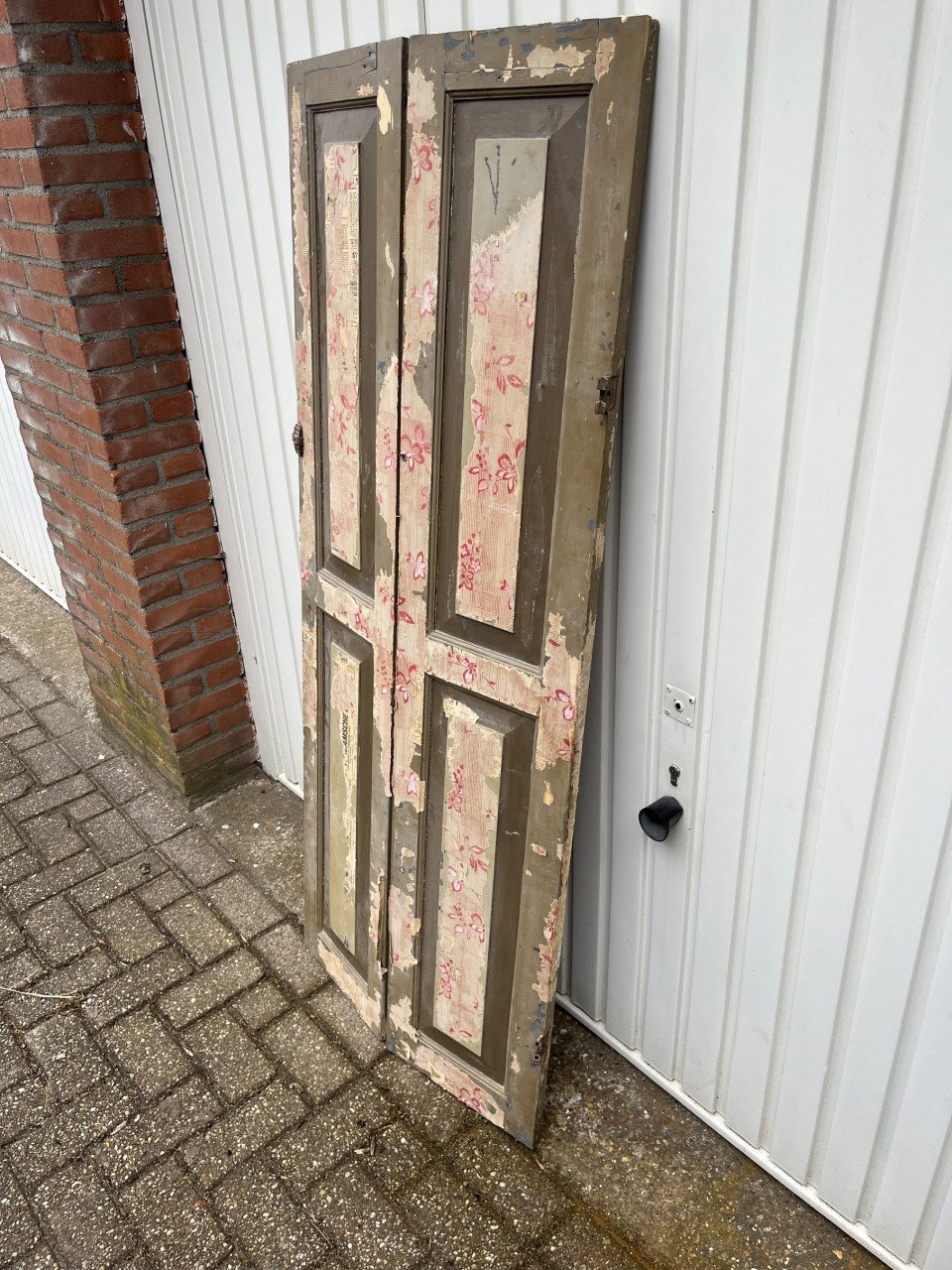 Bedstee deur Antiek